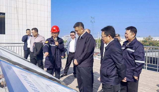 黑龍江省供銷合作社理事會主任趙勵軍、倍豐集團(tuán)董事長徐陽一行到訪宜化集團(tuán)