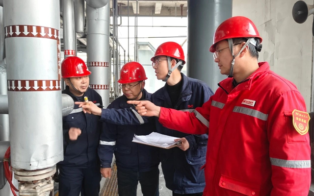 宜化新材料公司：擰緊安全閥，筑牢防護(hù)網(wǎng)(圖1)